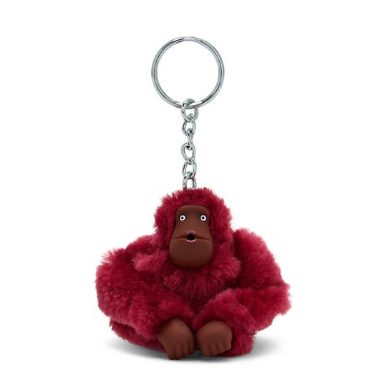 Kipling Sven Small Klassiska Sven Monkey Keychain Tillbehör Röda | SE 1208SG